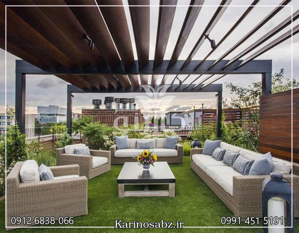 نگهداری روف گاردن