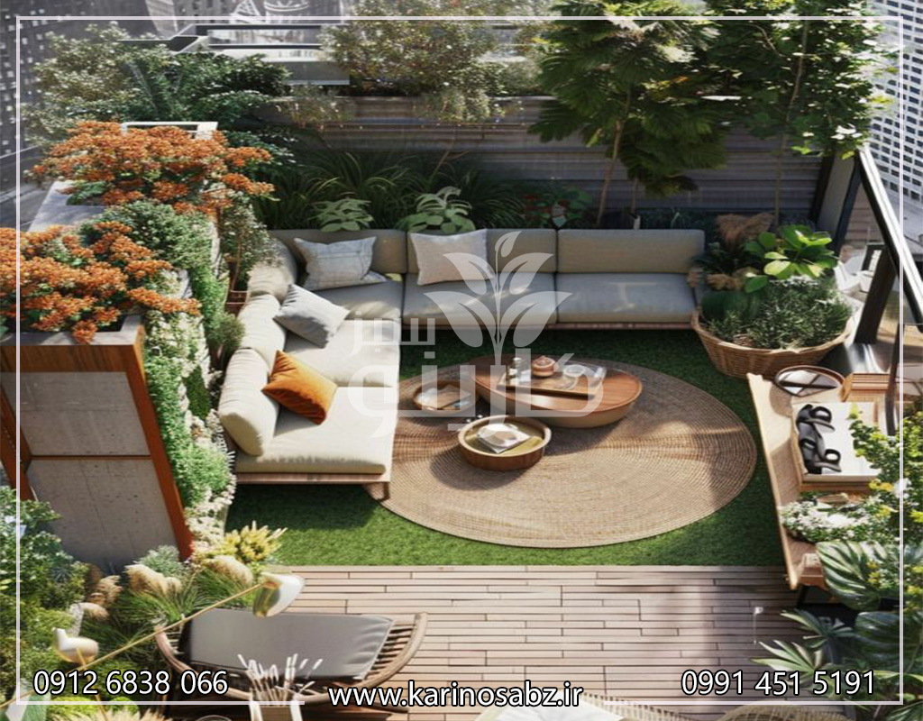 اجرای تخصصی روف گاردن