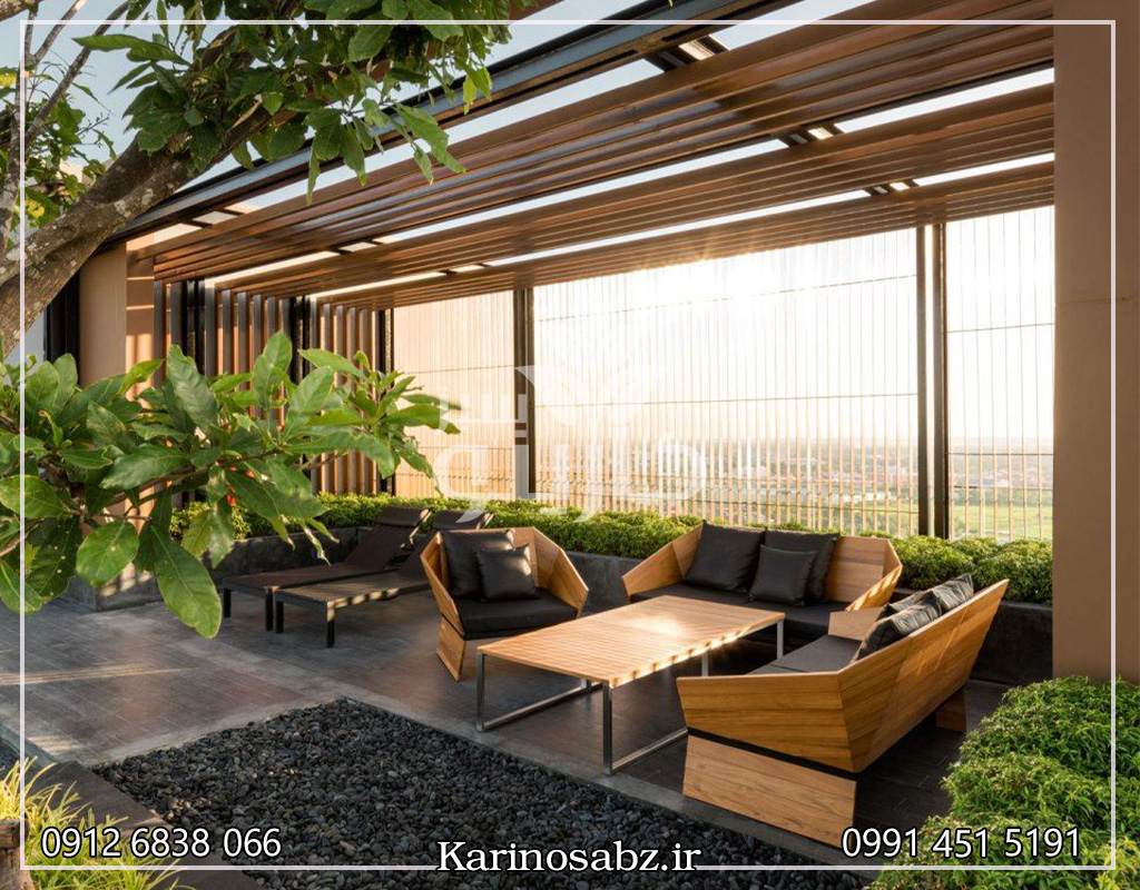 هزیه روف گاردن