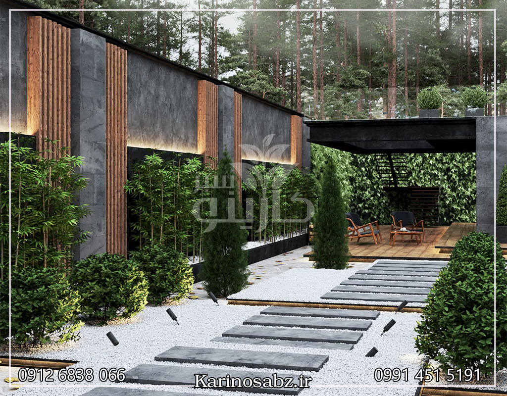 هزینه اجرای فضای سبز