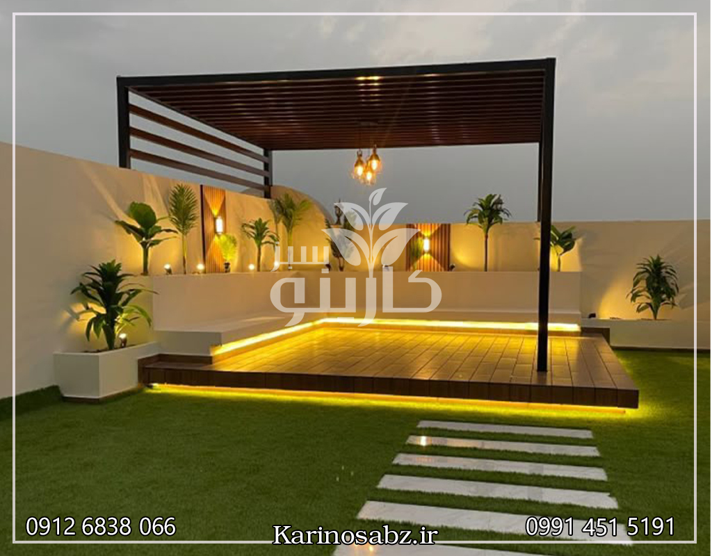 آلاچیق در روف گاردن