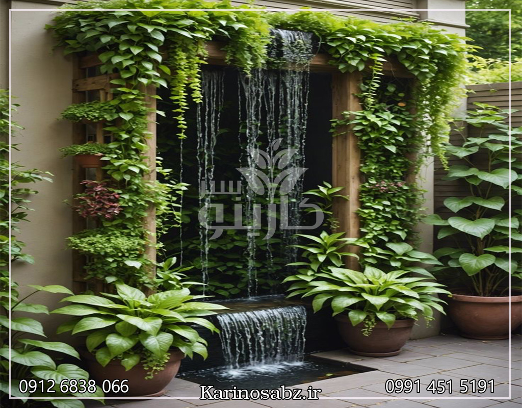 اجرای آبنما باغی