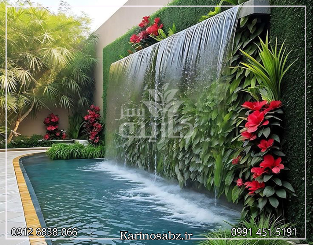 اجرای محوطه سازی ویلا