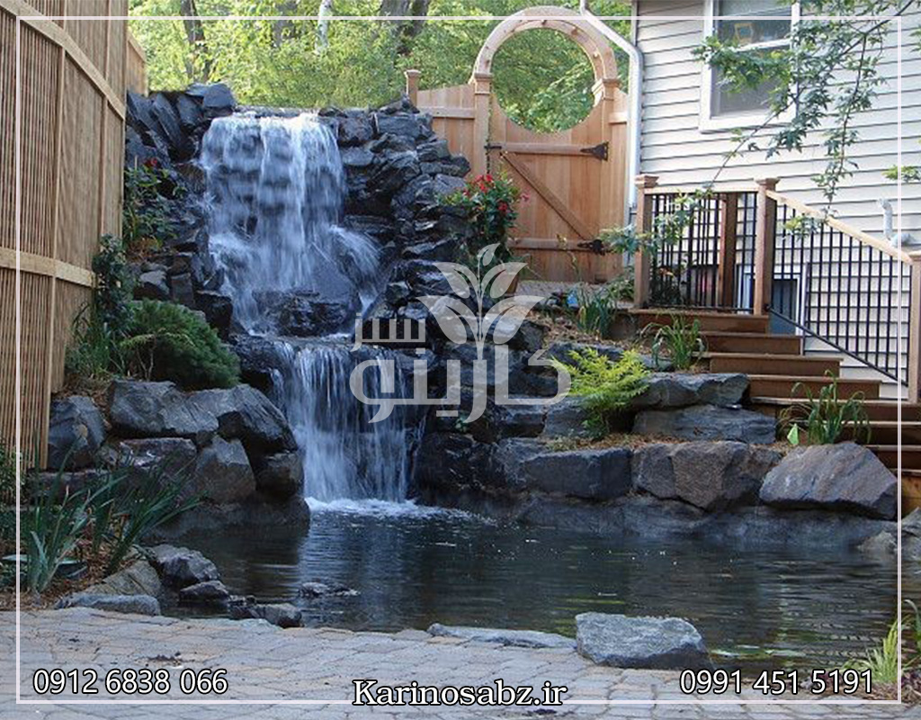 طراحی آبنمای سنگی