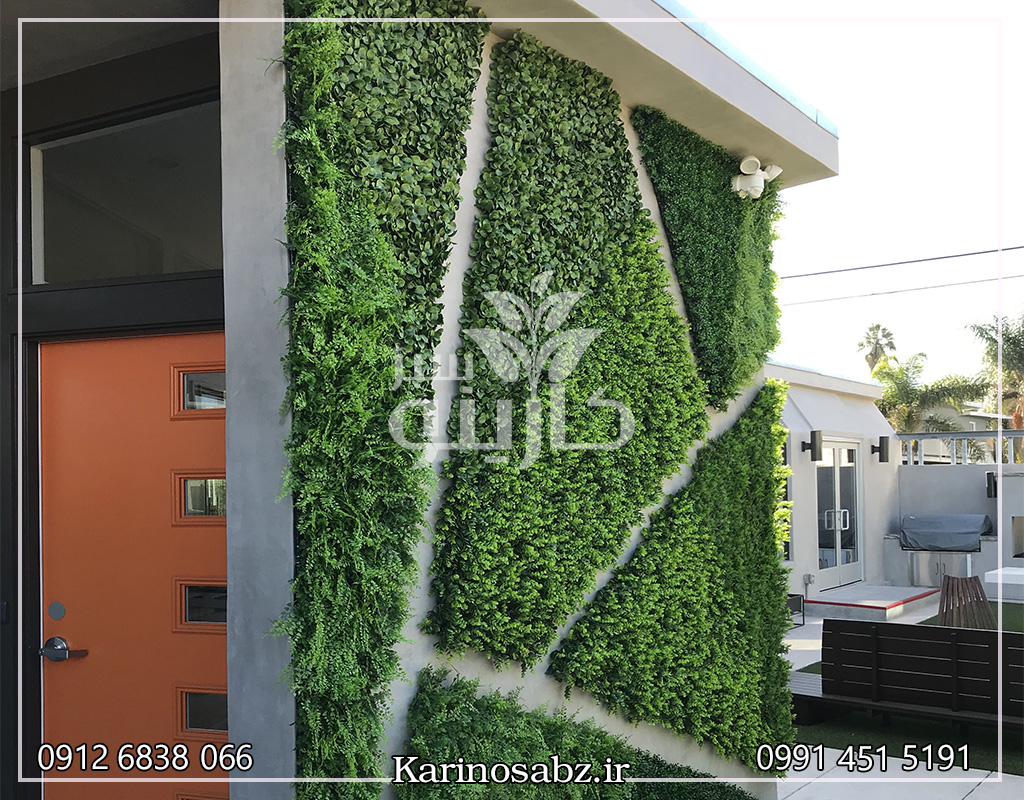 اجرای دیوار سبز مصنوعی ، قیمت اجرای دیوار سبز مصنوعی
