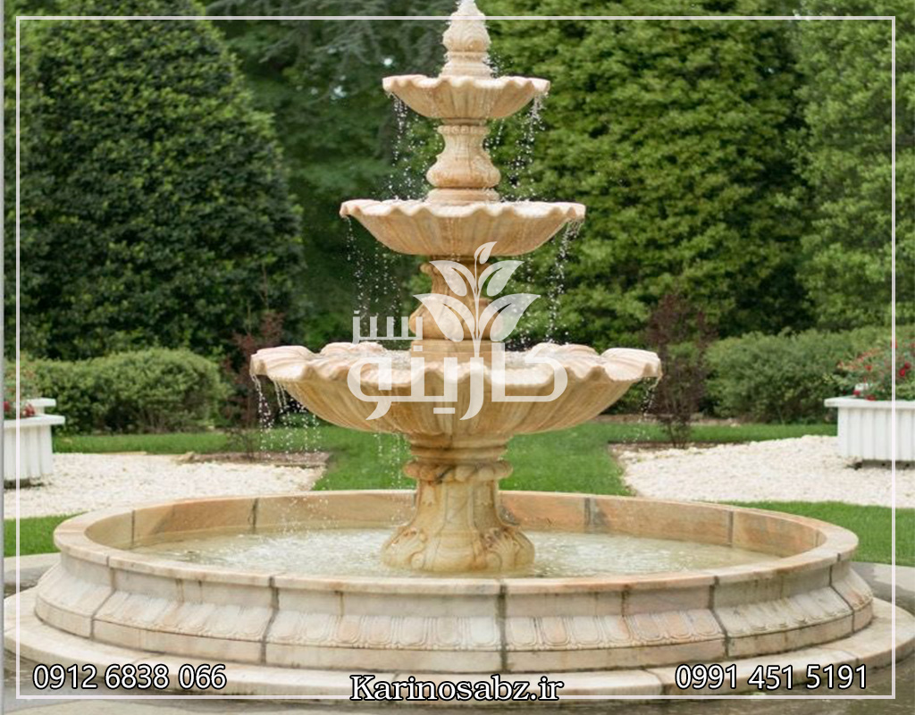 ساخت آبنما باغی