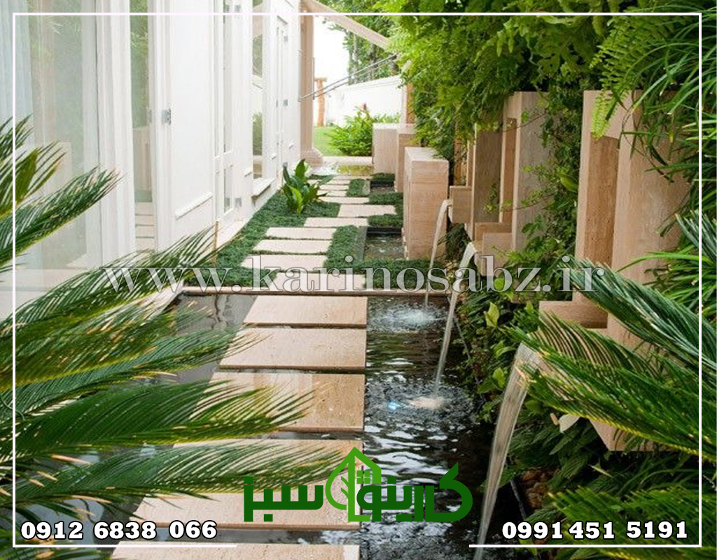 محوطه سازی ویلا ، محوطه سازی باغ