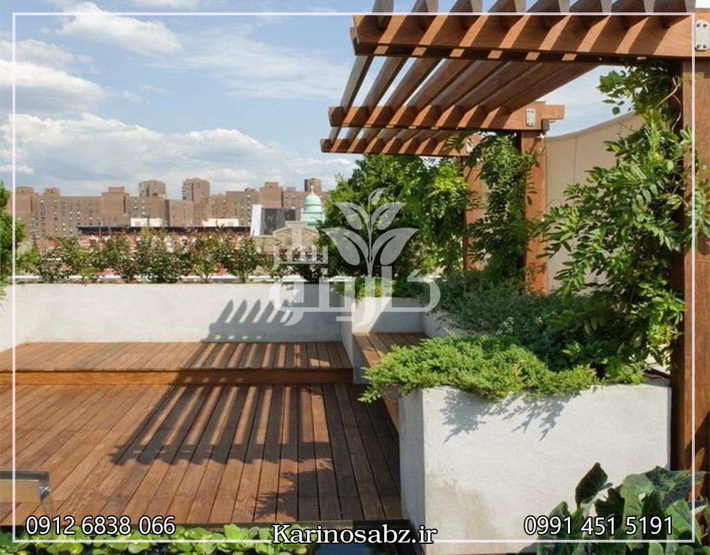 هزینه ساخت روف گاردن