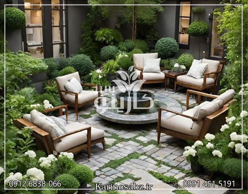 نگهداری محوطه سازی ویلا