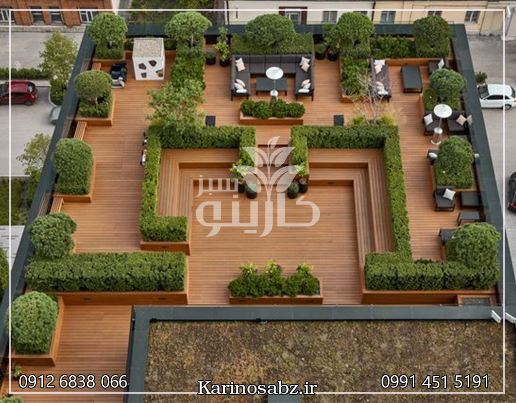 نگهداری از روف گاردن