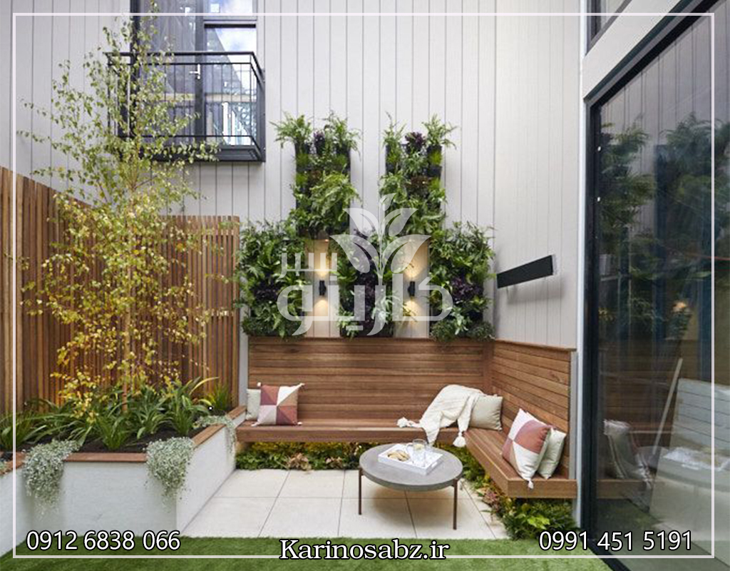 دیوار سبز در روف گاردن