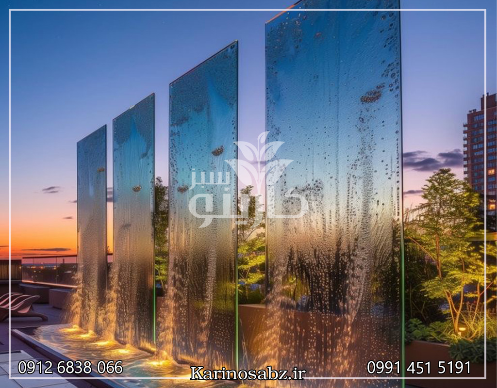 آبنما شیشه ای